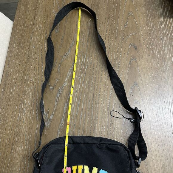 Puma Crossbody Bag Pastel Rainbow Logo Top Zip Adjustable Strap Flap Pocket - Picture 13 of 13